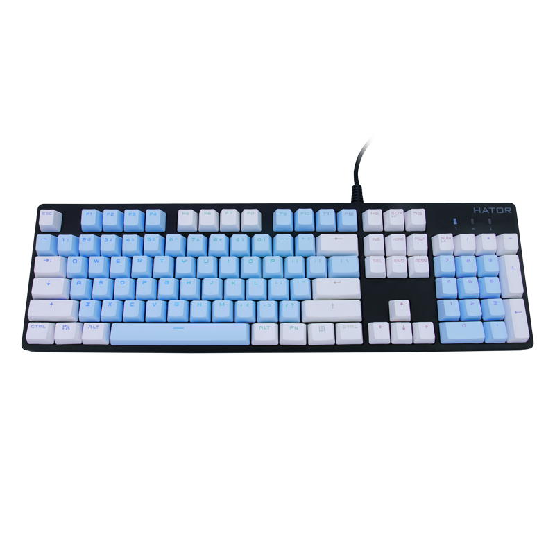 Комплект PBT кейкапів Frost Edition (HTS-131) зображення 2