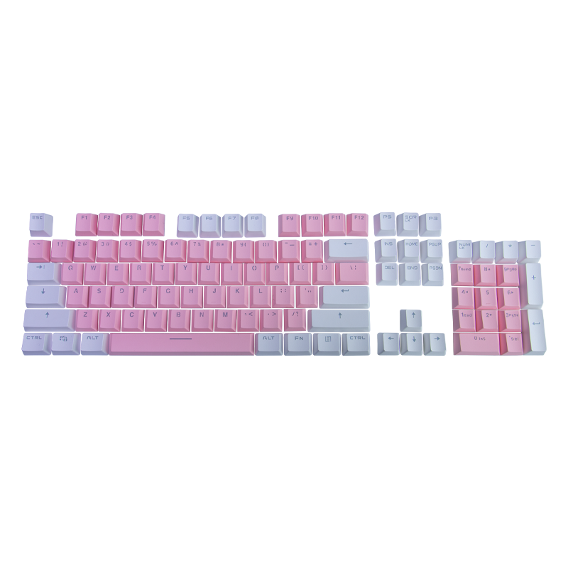 Комплект PBT кейкапів Sweety Edition (HTS-132) зображення 1