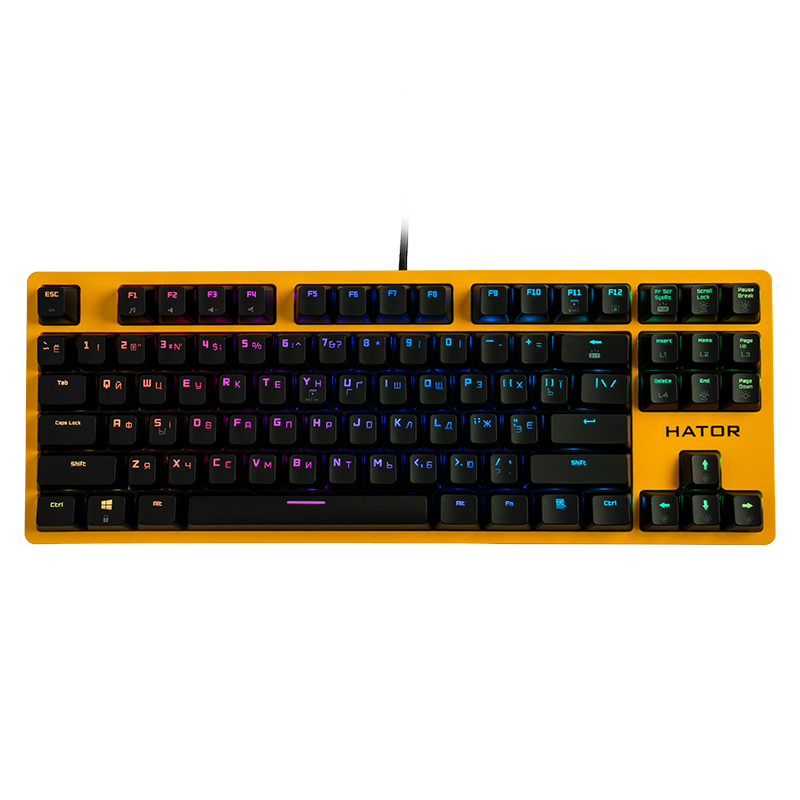 Hator Rockfall EVO TKL (HTK-632) Yellow