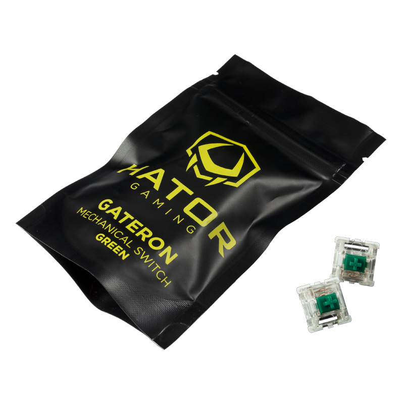 Set of mechanical switches Gateron Green (HTS-118) image 