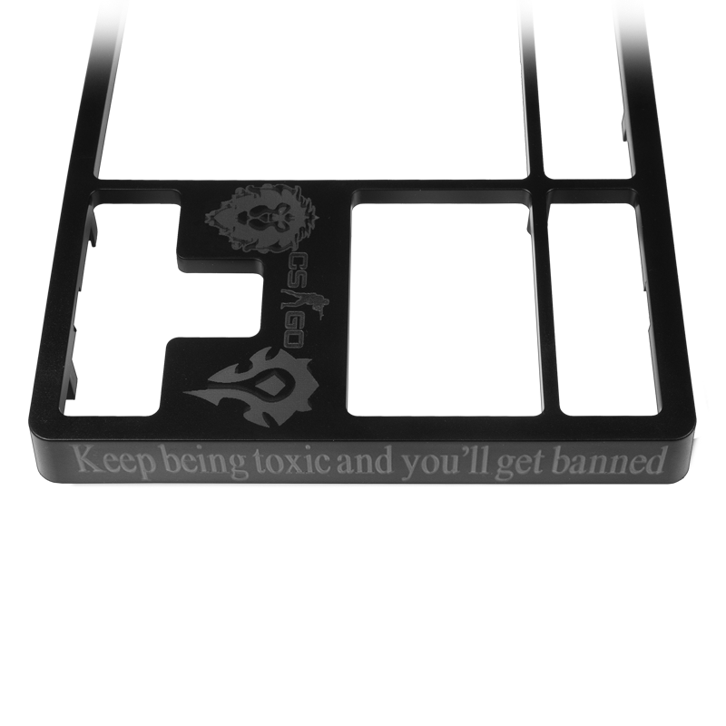 Top panel for keyboard Rockfall EVO TKL + engraving (TP-630) image 3