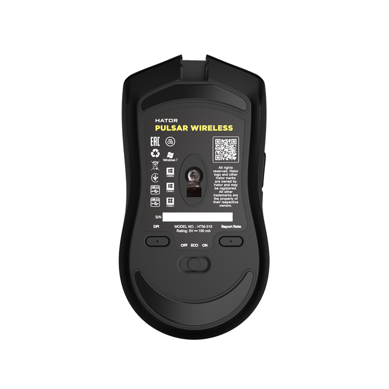 Hator Pulsar Wireless Black (HTM-315) зображення 5