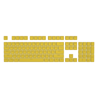 First Ukrainian PBT Keycaps (HTS-139) Yellow