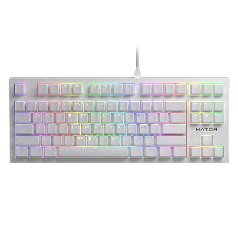 Hator Skyfall TKL PRO White (HTK-656) obrazek 1