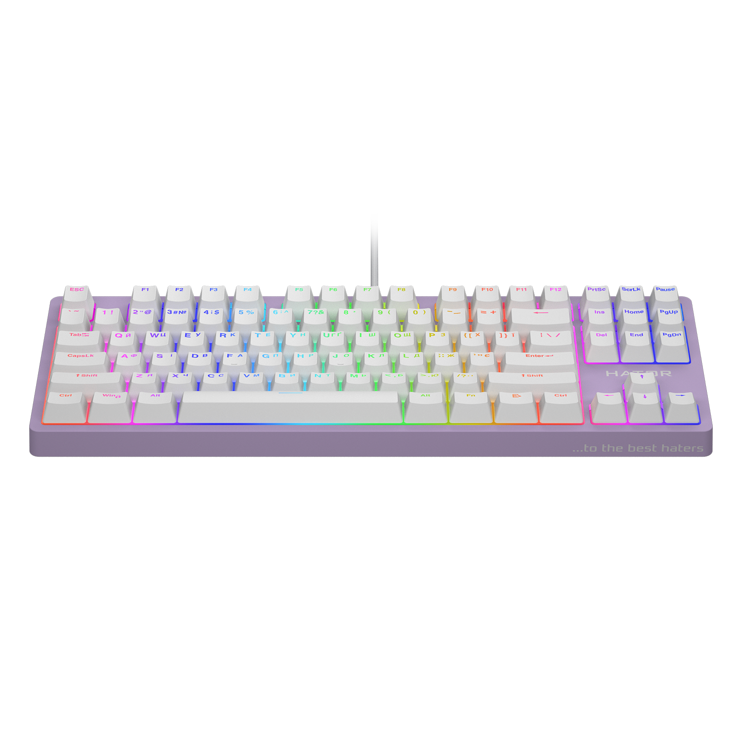 HATOR Rockfall 2 Mecha TKL Orange Lilac (HTK-724) bild 2