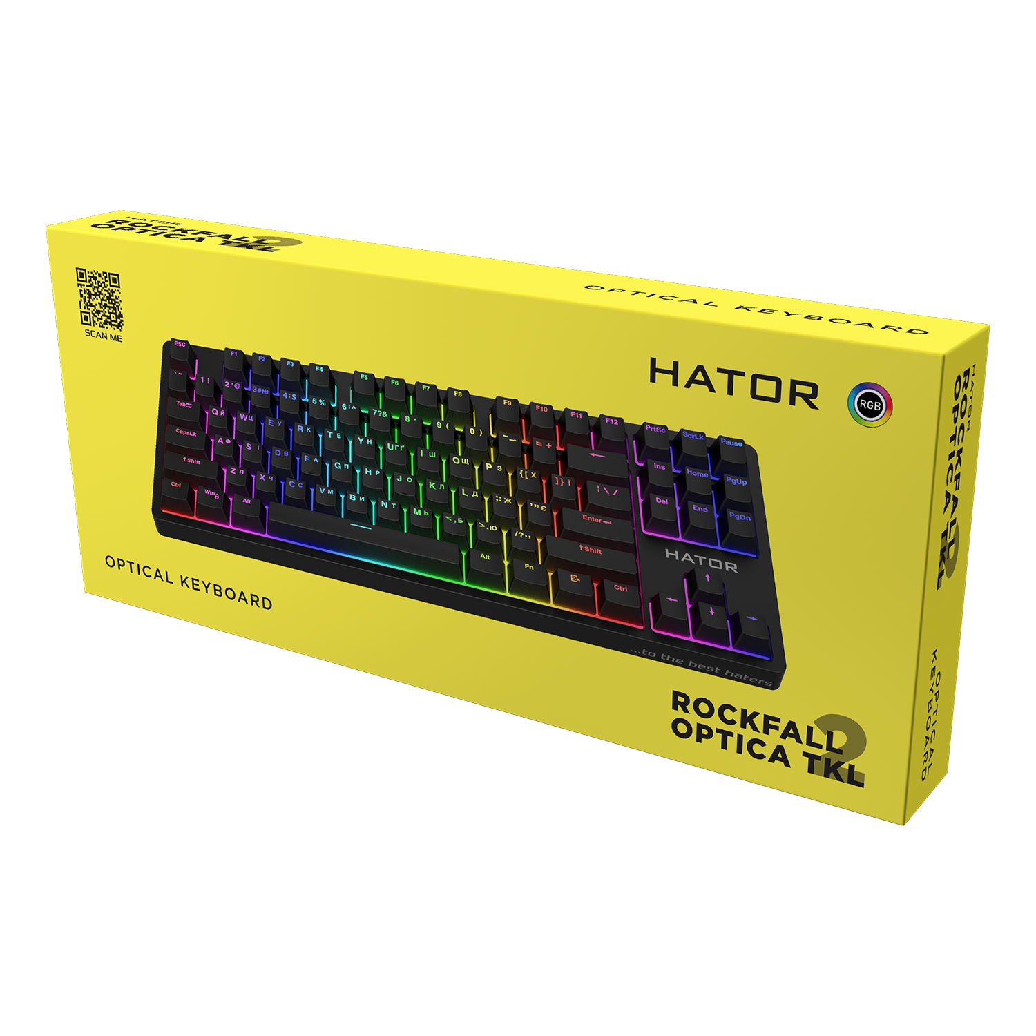 HATOR Rockfall 2 TKL Optica Black (HTK-730) зображення 6