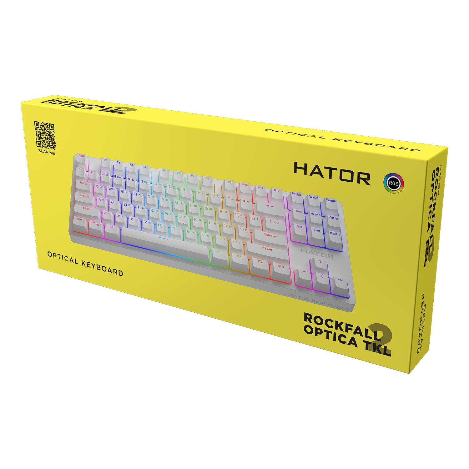 HATOR Rockfall 2 TKL Optica White (HTK-731) зображення 6