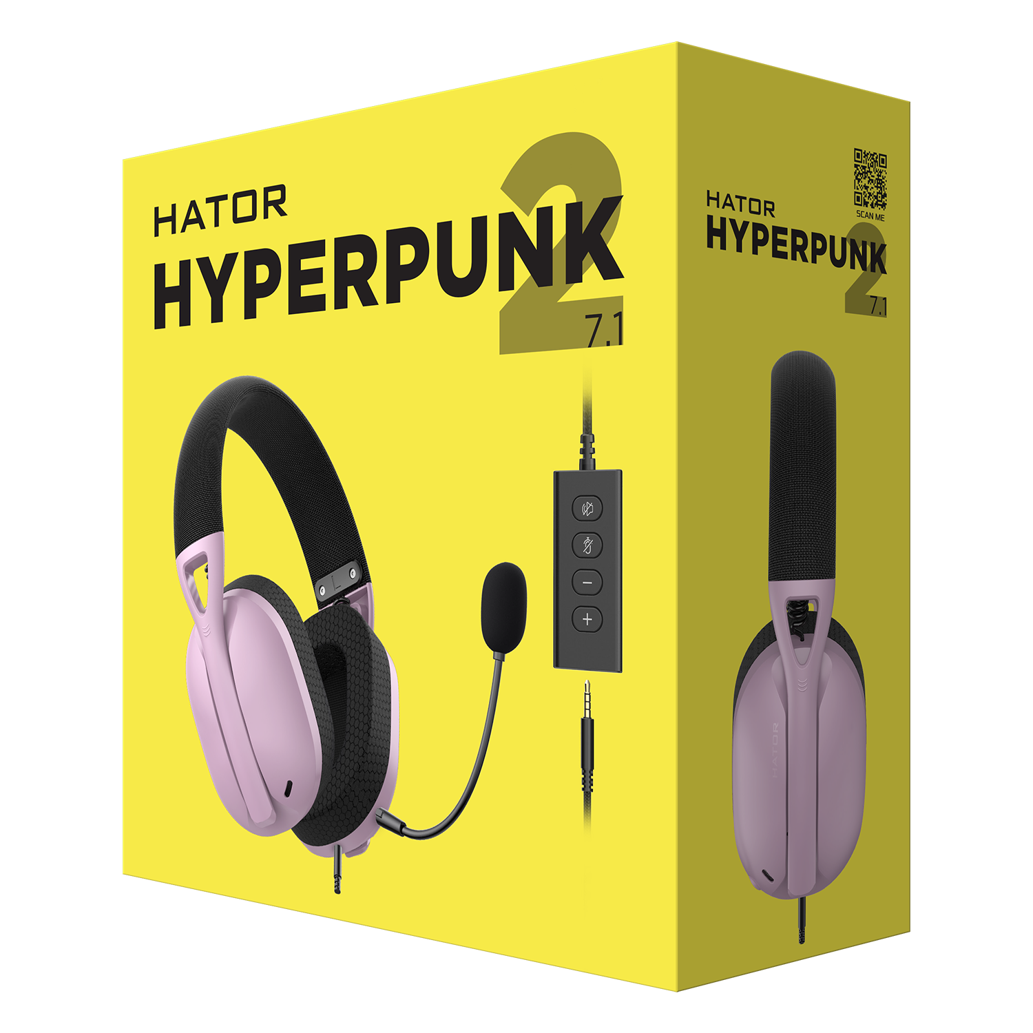 HATOR Hyperpunk 2 USB 7.1 (HTA-849) Lilac image 6