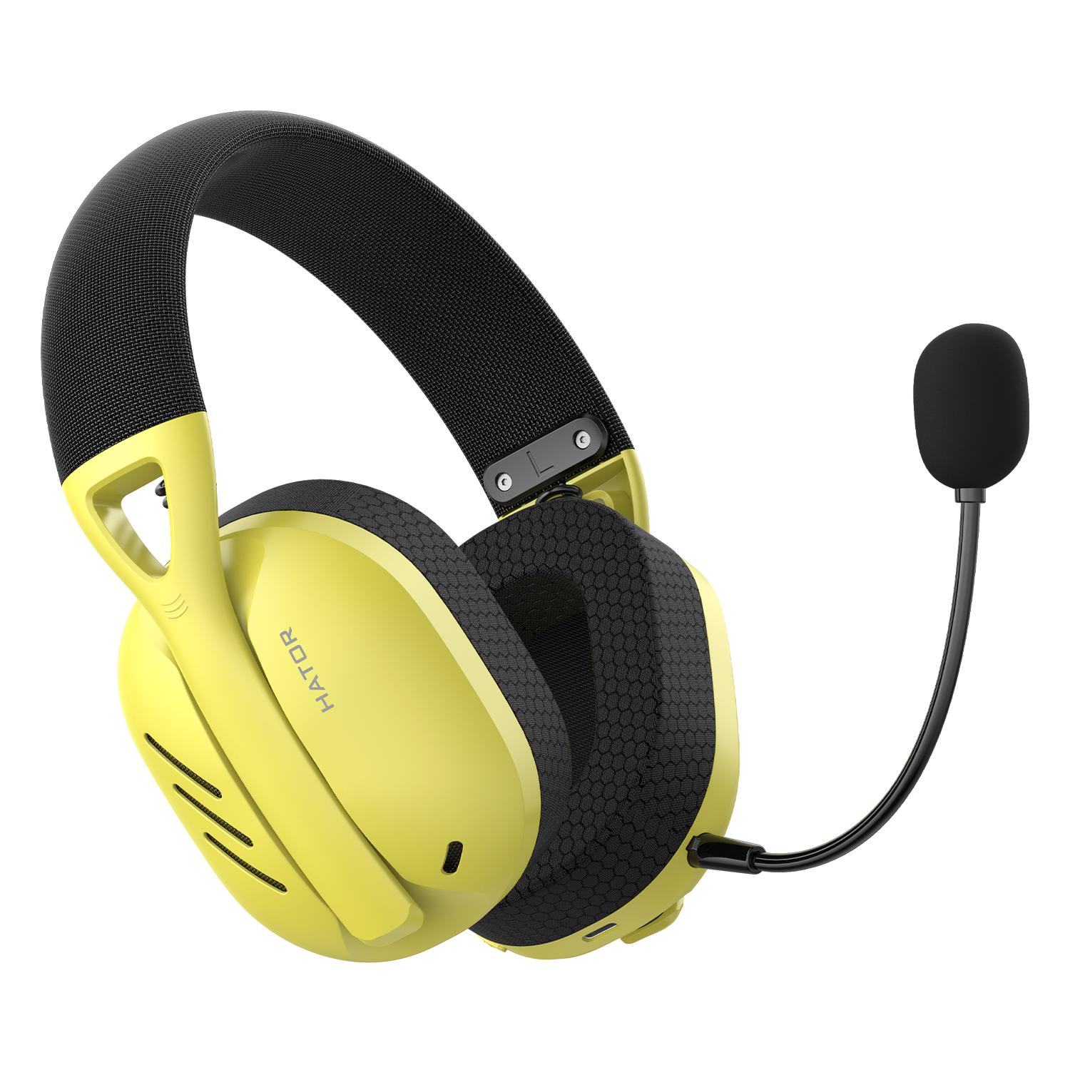 Hator Hyperpunk 2 Wireless Tri-mode (HTA-857) Yellow зображення 1