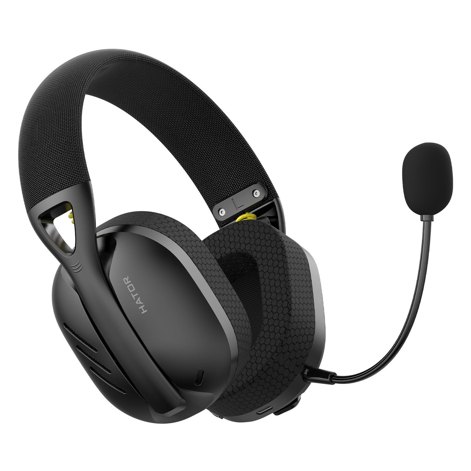 Hator Hyperpunk 2 Wireless Tri-mode (HTA-855) Black зображення 1