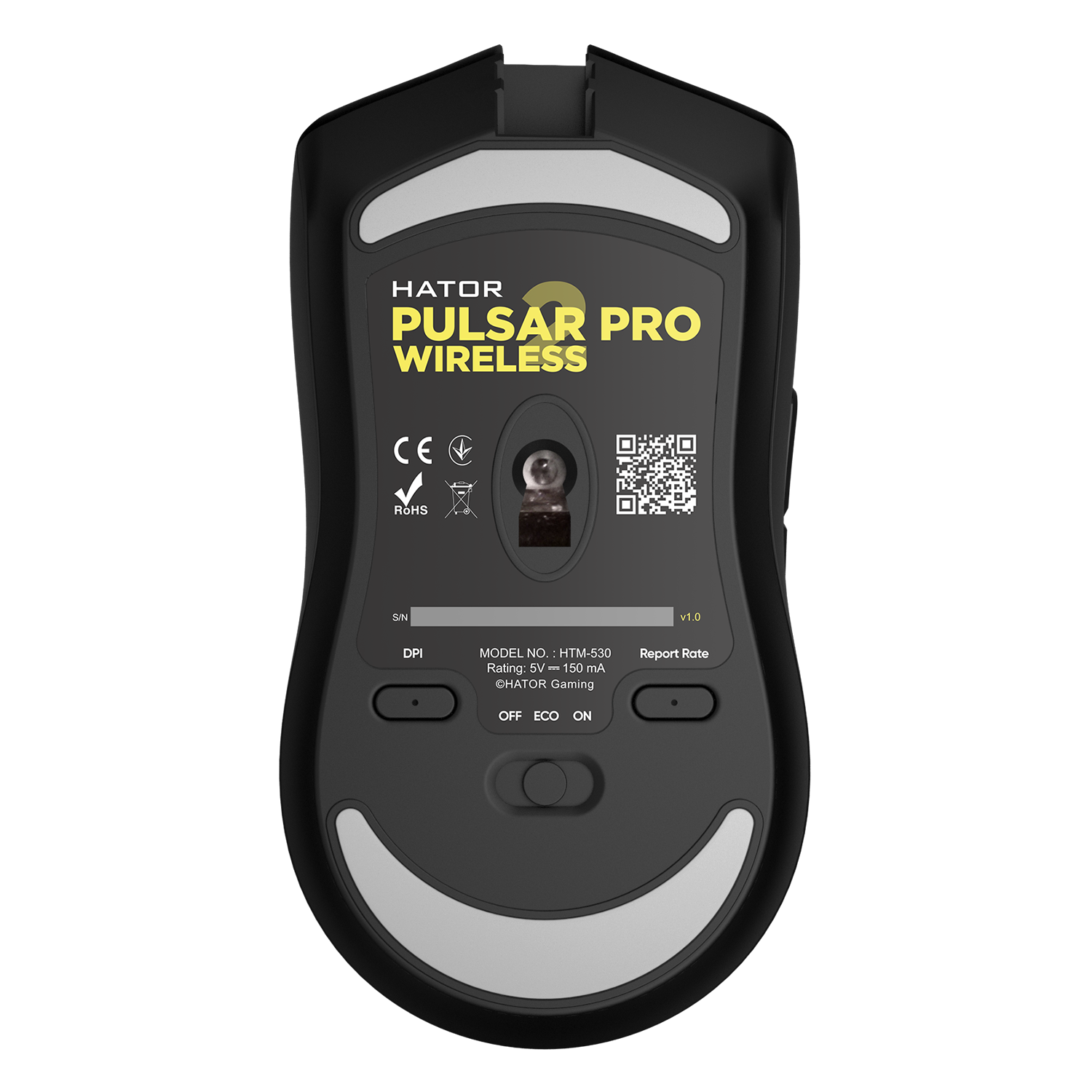 HATOR Pulsar 2 Pro Wireless Black (HTM-530) obrazek 5