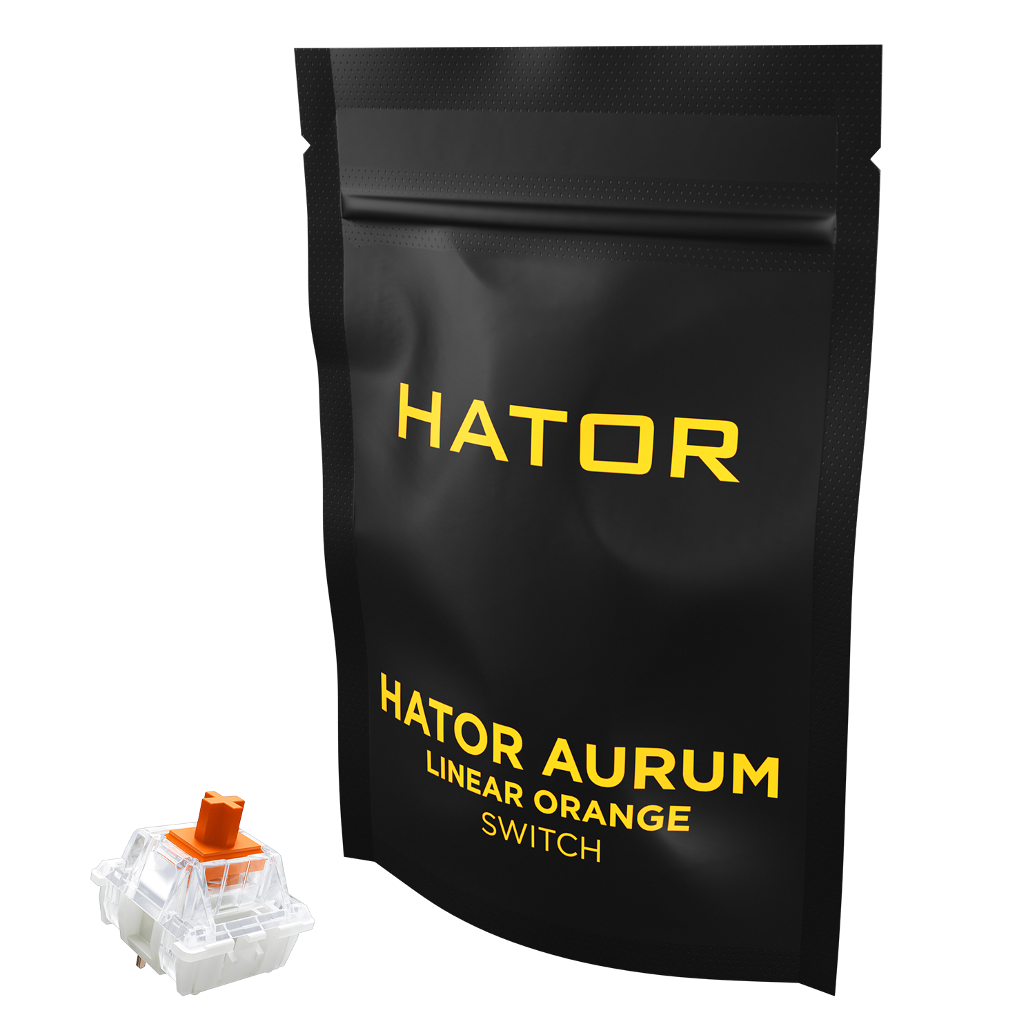 Комплект hotswap перемикачів HATOR Aurum Orange (HTS-181) зображення 1