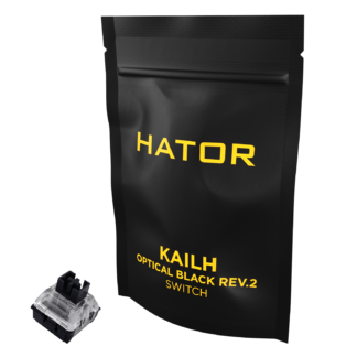 Комплект оптичних перемикачів HATOR Kailh V2 Black (HTS-171)