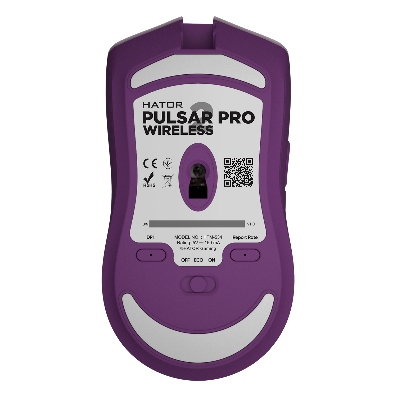 HATOR Pulsar 2 Pro Wireless Lilac (HTM-534) obrazek 5