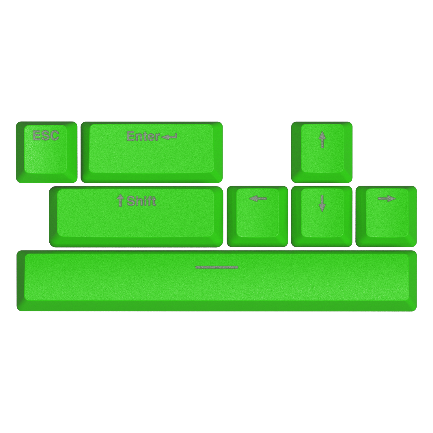 Set of PBT keycaps Autograph Edition Lime Green (HTS-710) bild 1