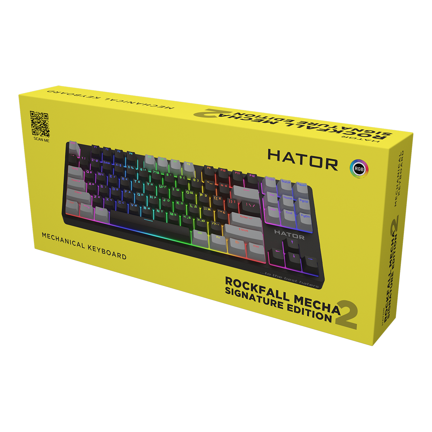 HATOR Rockfall 2 Mecha TKL Signature Edition (HTK-520-BBG) obrazek 6