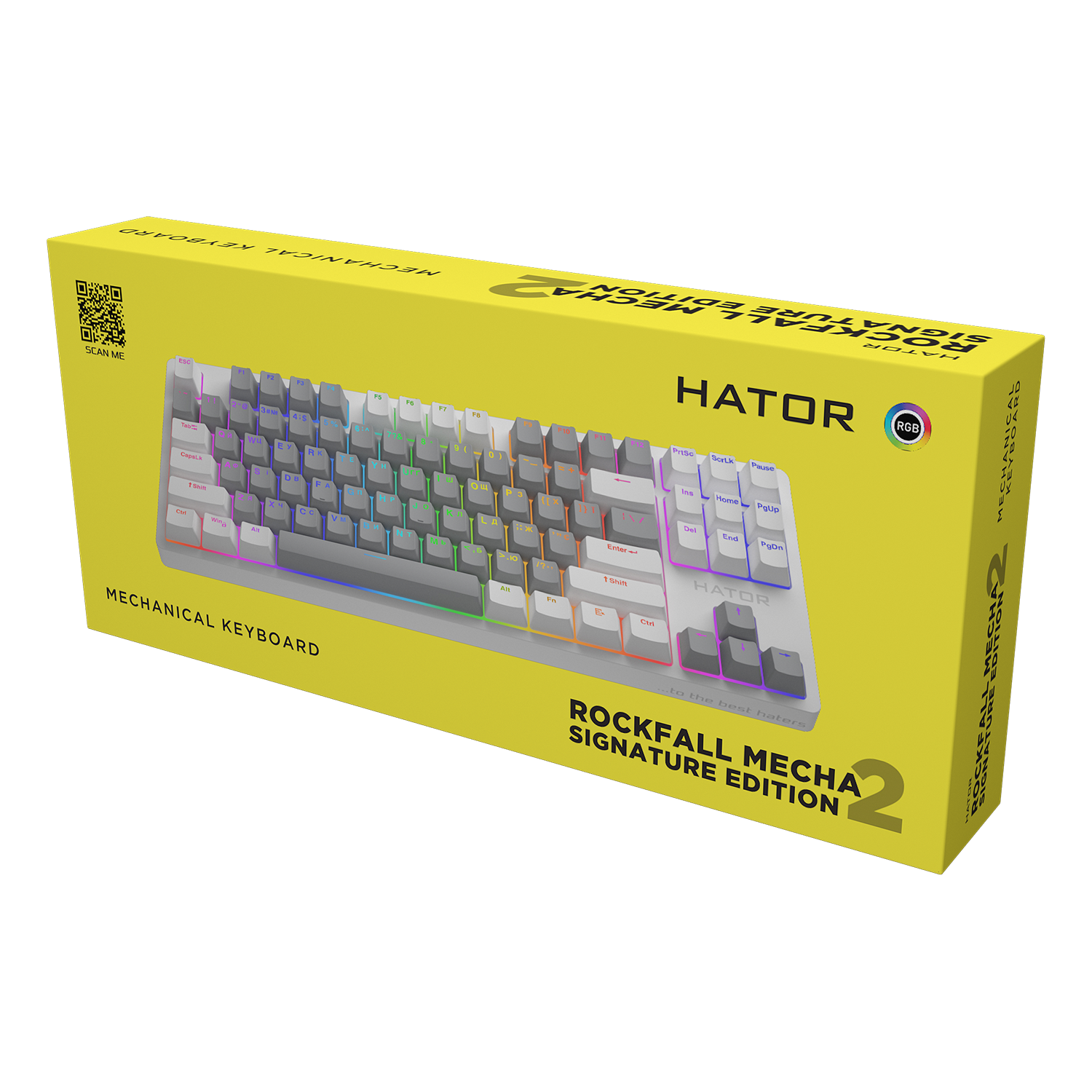 HATOR Rockfall 2 Mecha TKL Signature Edition (HTK-521-WGW) obrazek 6