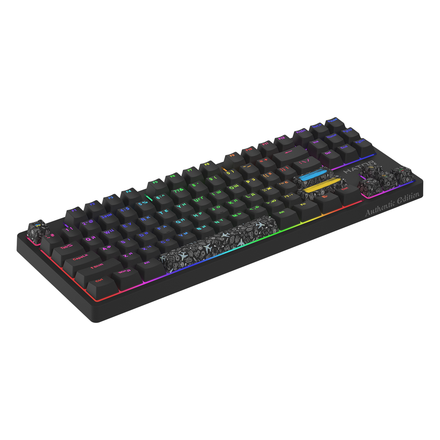 HATOR Rockfall 2 Mecha TKL Authentic Edition Black (HTK-530) зображення 3