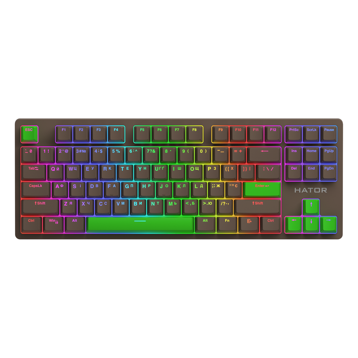 HATOR Rockfall 2 Mecha TKL Autograph Edition Choco (HTK-527) image 1