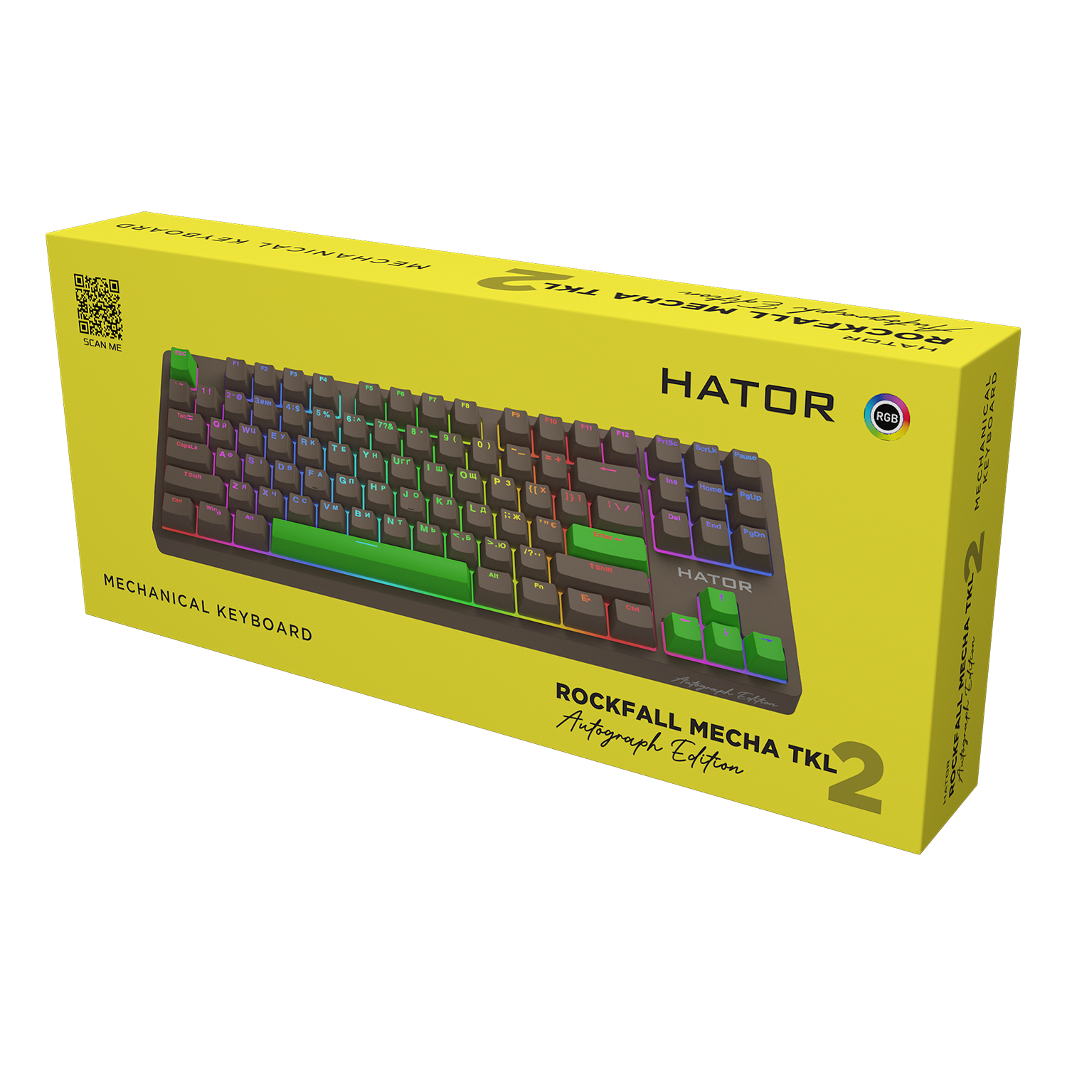 HATOR Rockfall 2 Mecha TKL Autograph Edition Choco (HTK-527) obrazek 6