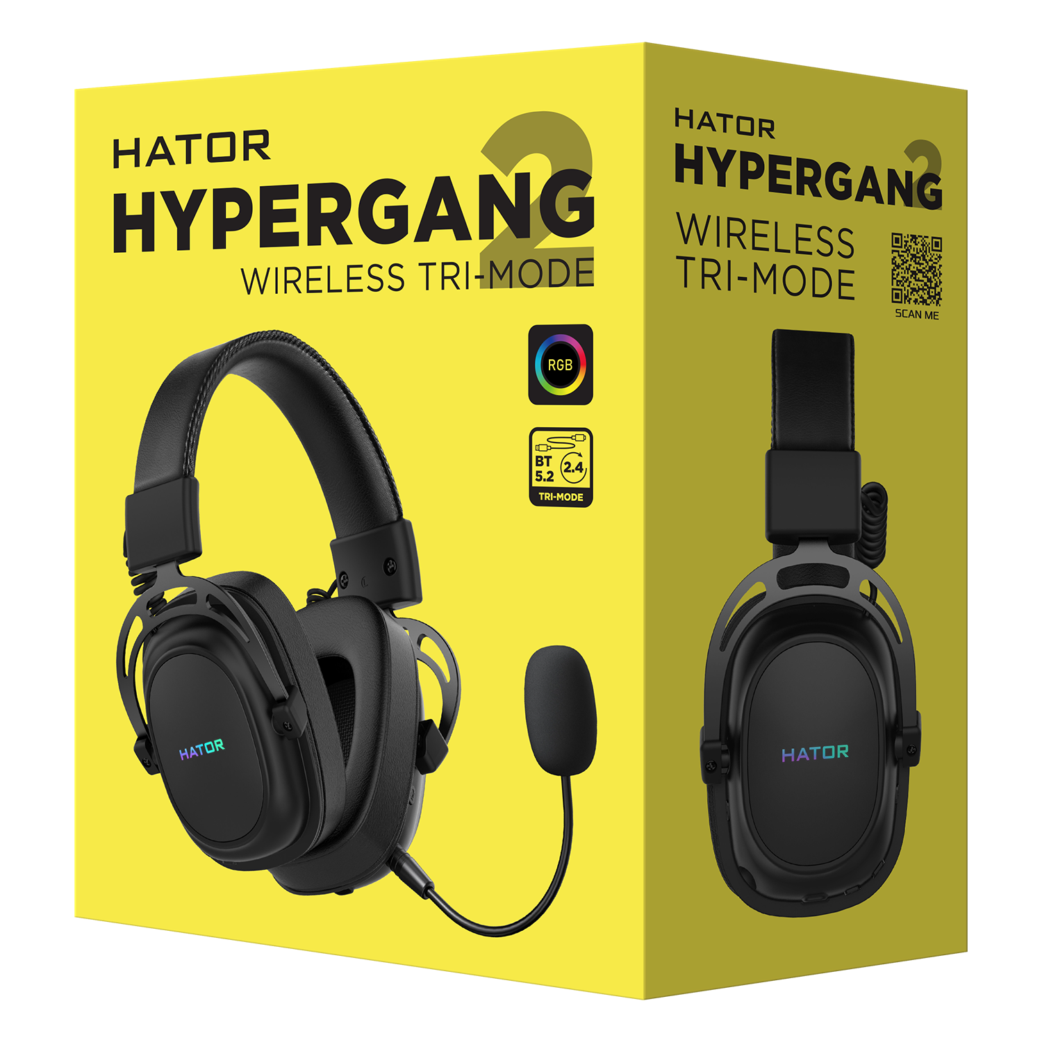 Hator Hypergang 2 Wireless (HTA-950) Black obrazek 5