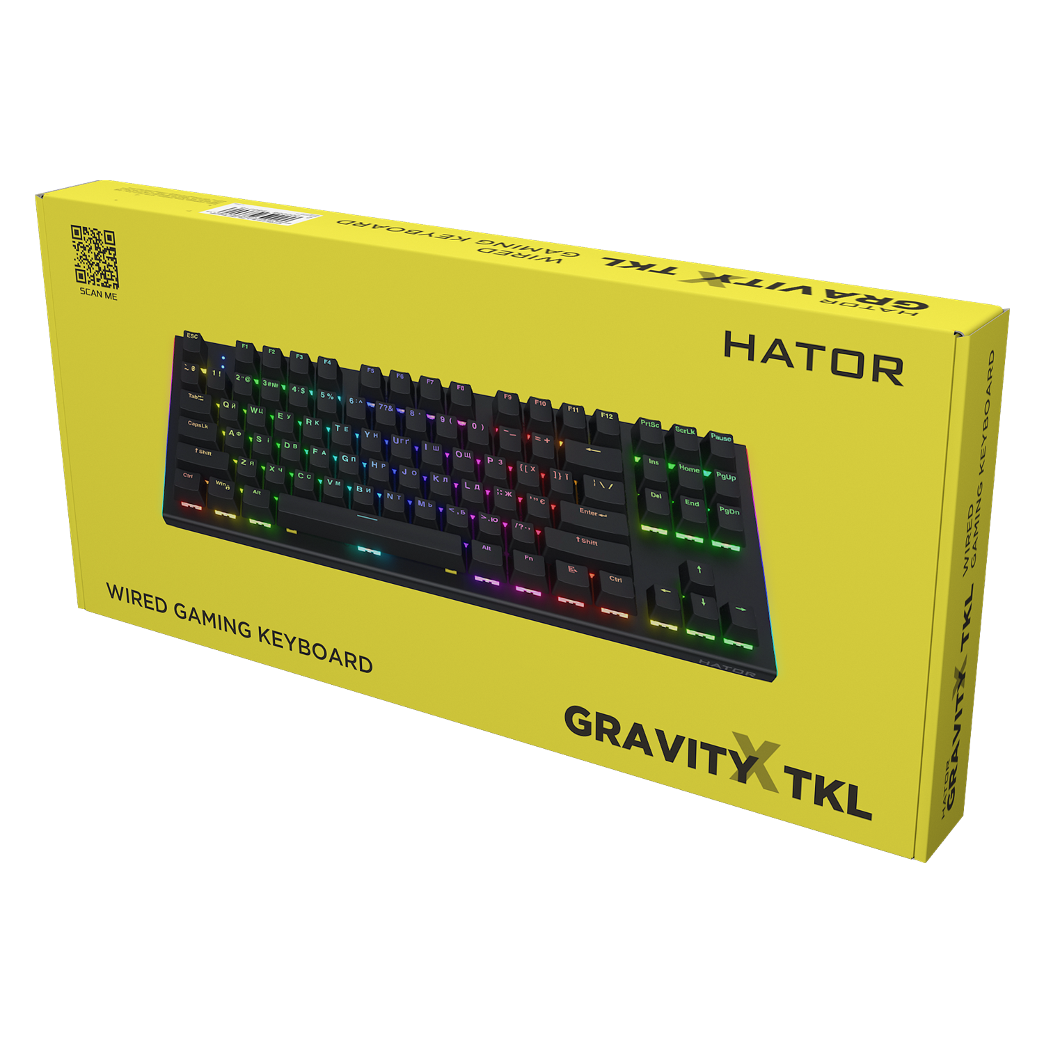 HATOR Gravity X TKL Black (HTK550UA) obrazek 6