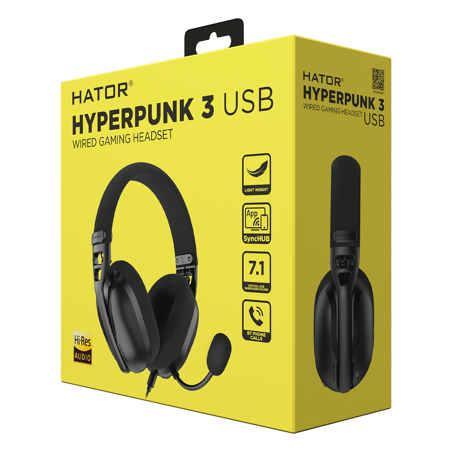 HATOR Hyperpunk 3 USB Black (ESH10) bild 6