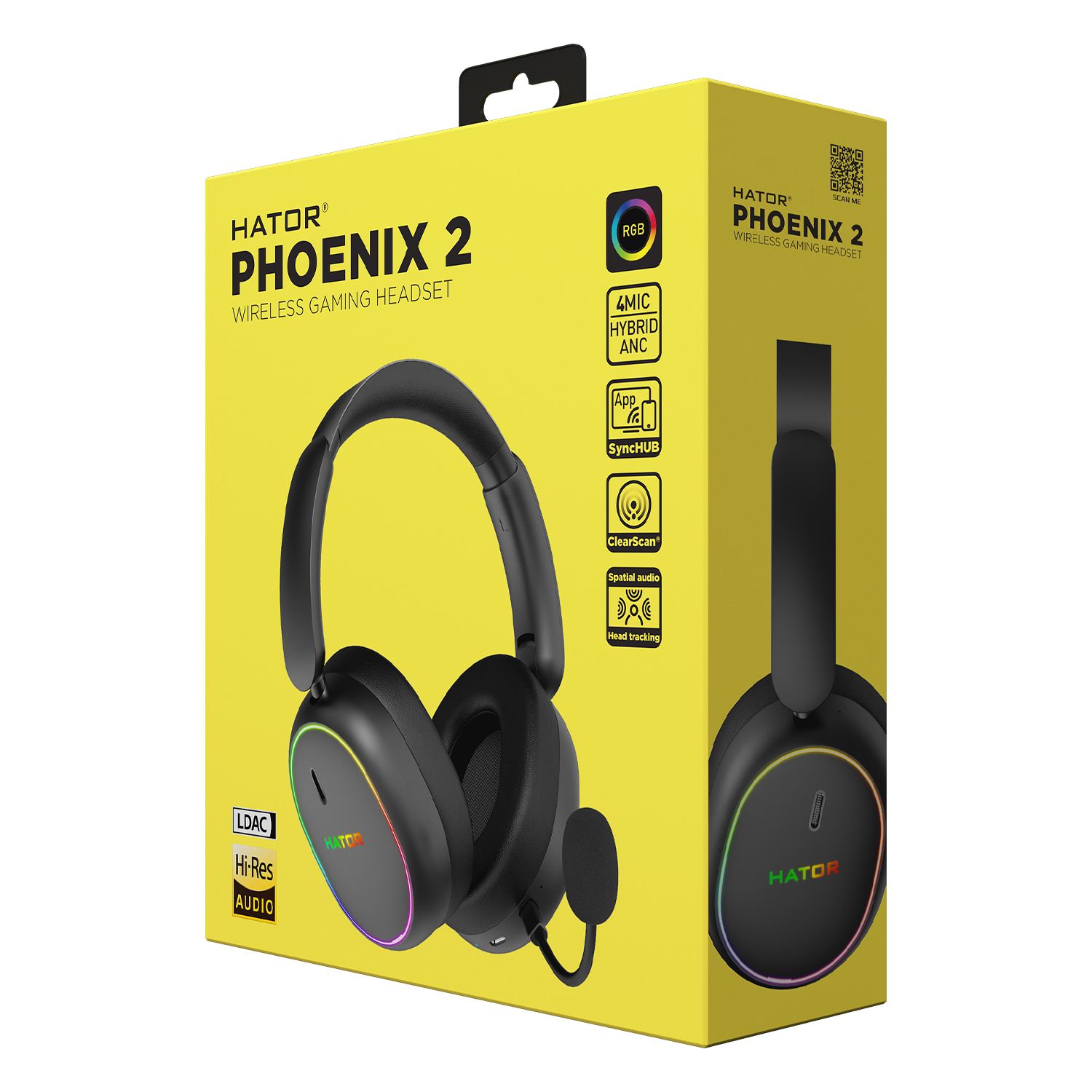 HATOR Phoenix 2 Wireless Black (ESH40) bild 6