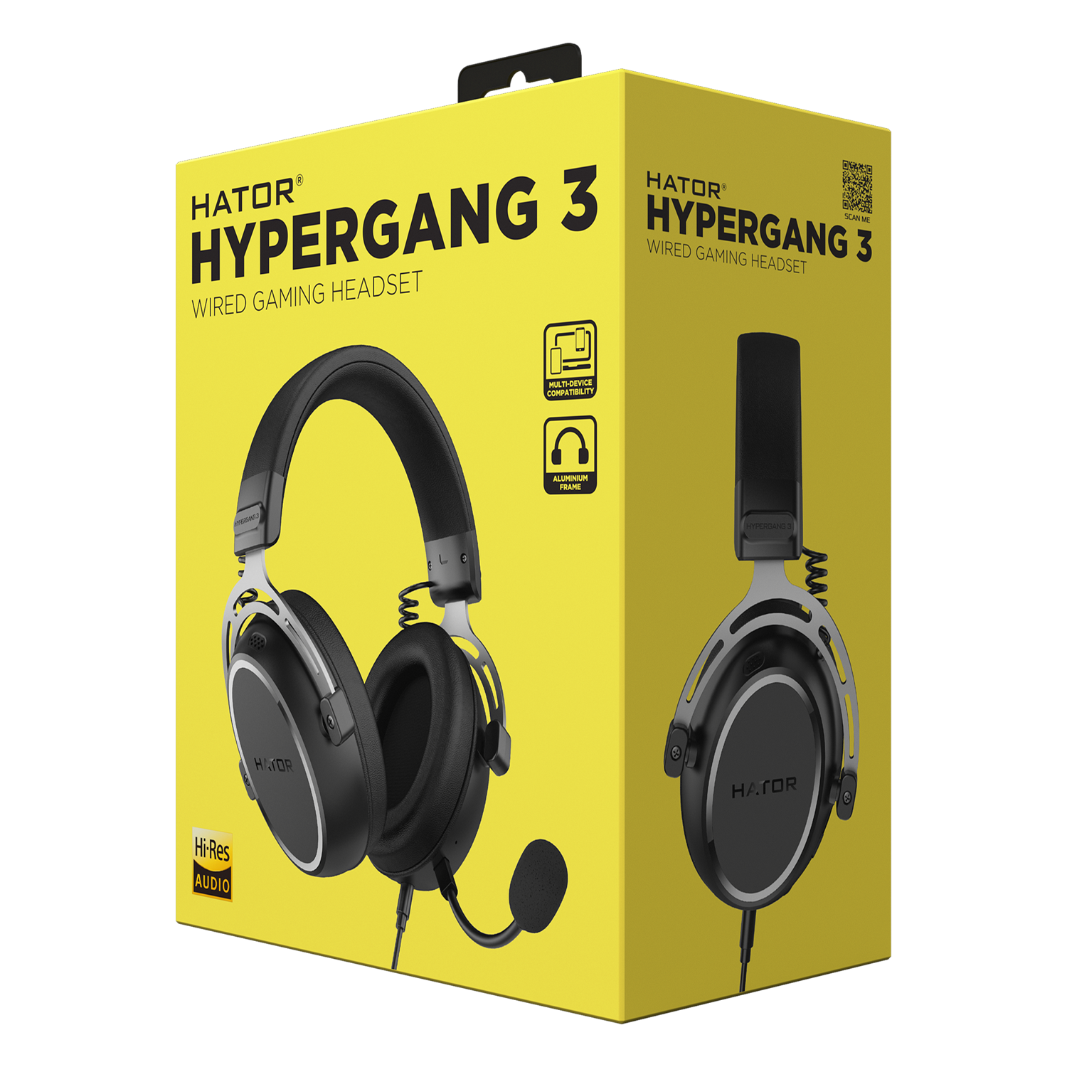 HATOR Hypergang 3 Hi-Res (ESH05) Black зображення 6