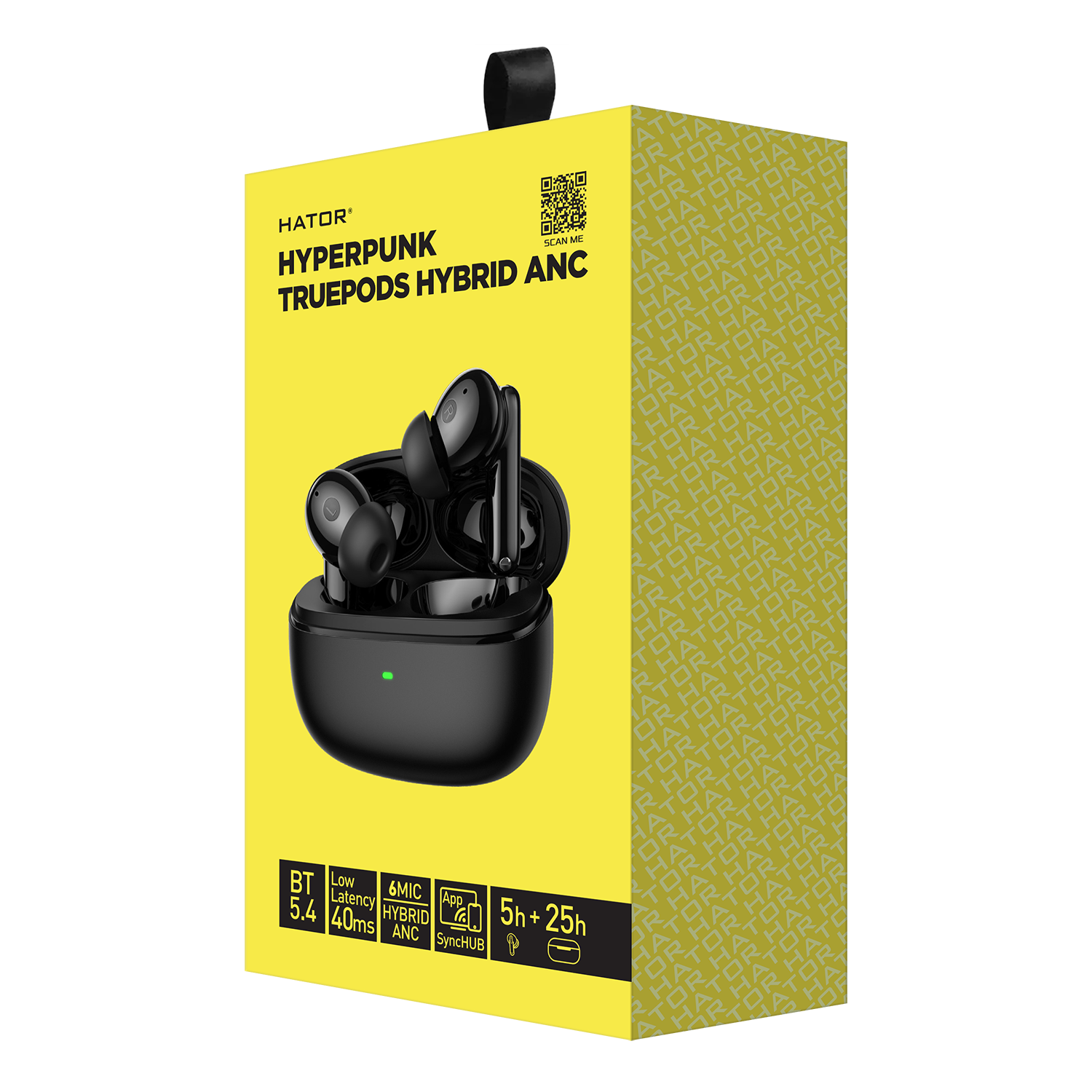 HATOR Hyperpunk Truepods Hybrid ANC (HTA431) Black bild 5
