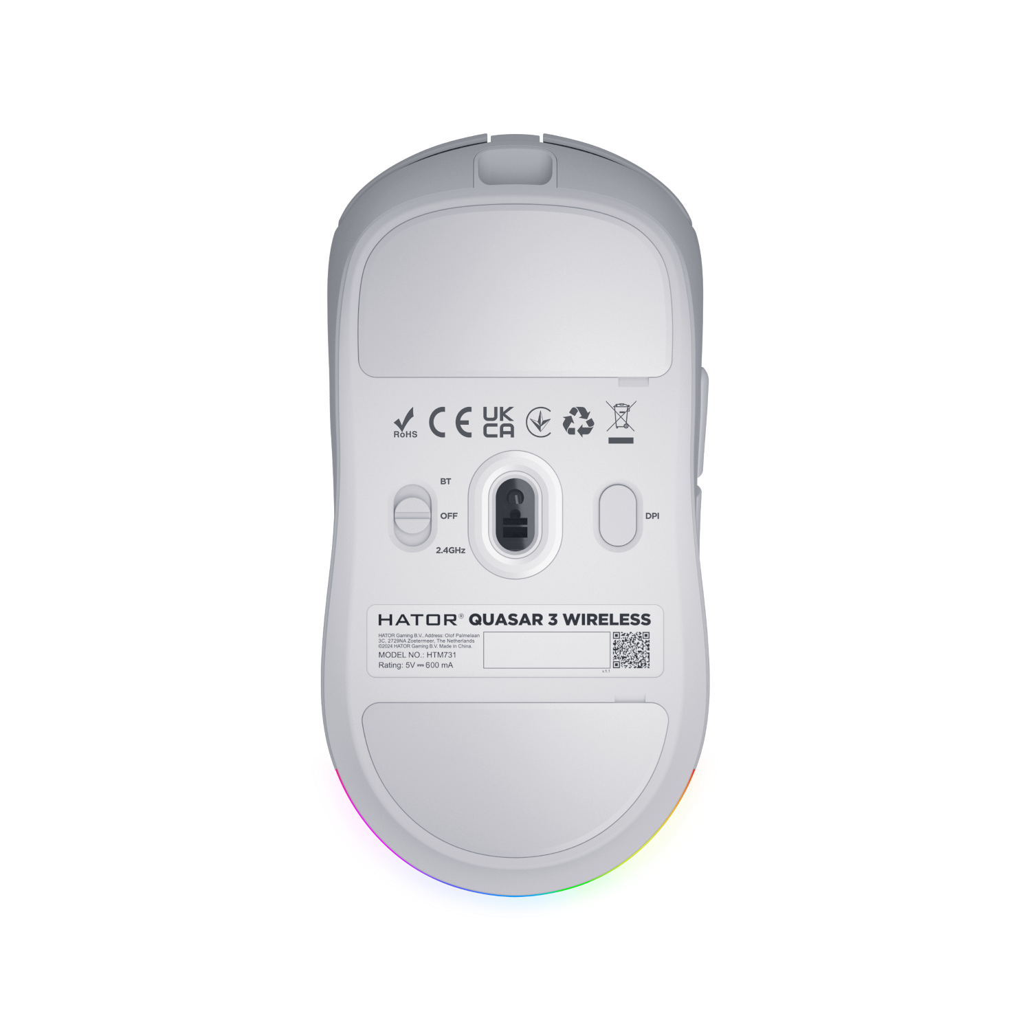 HATOR Quasar 3 wireless White (HTM731) зображення 5