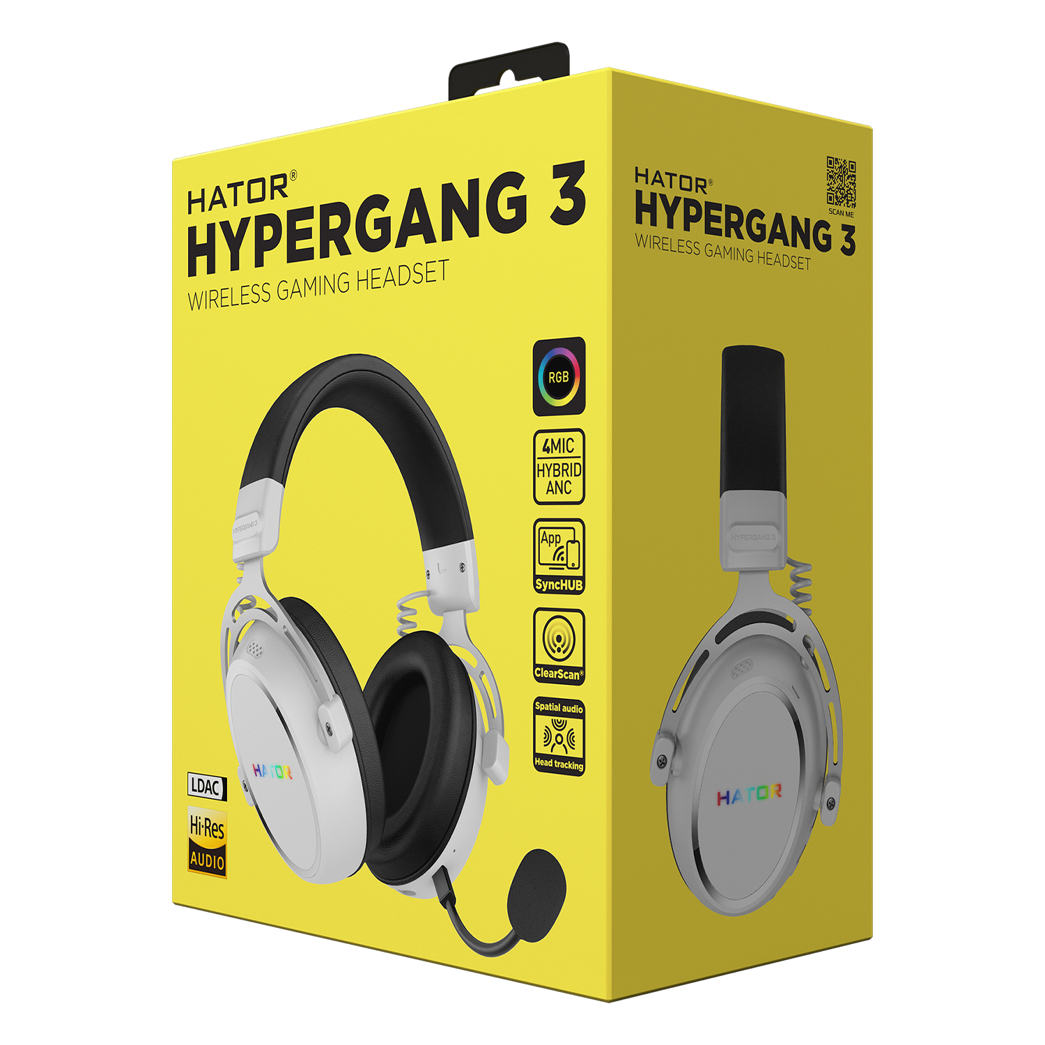HATOR Hypergang 3 Wireless (ESH56) White bild 6