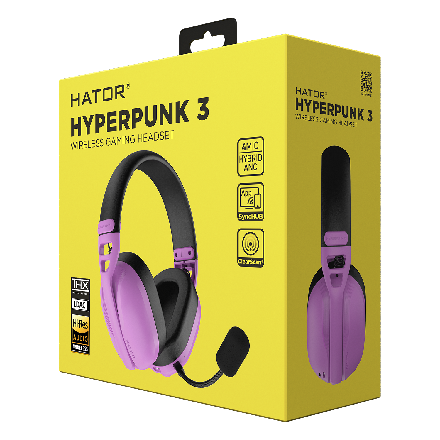 HATOR Hyperpunk 3 Wireless (ESH19) Cyber violet зображення 6