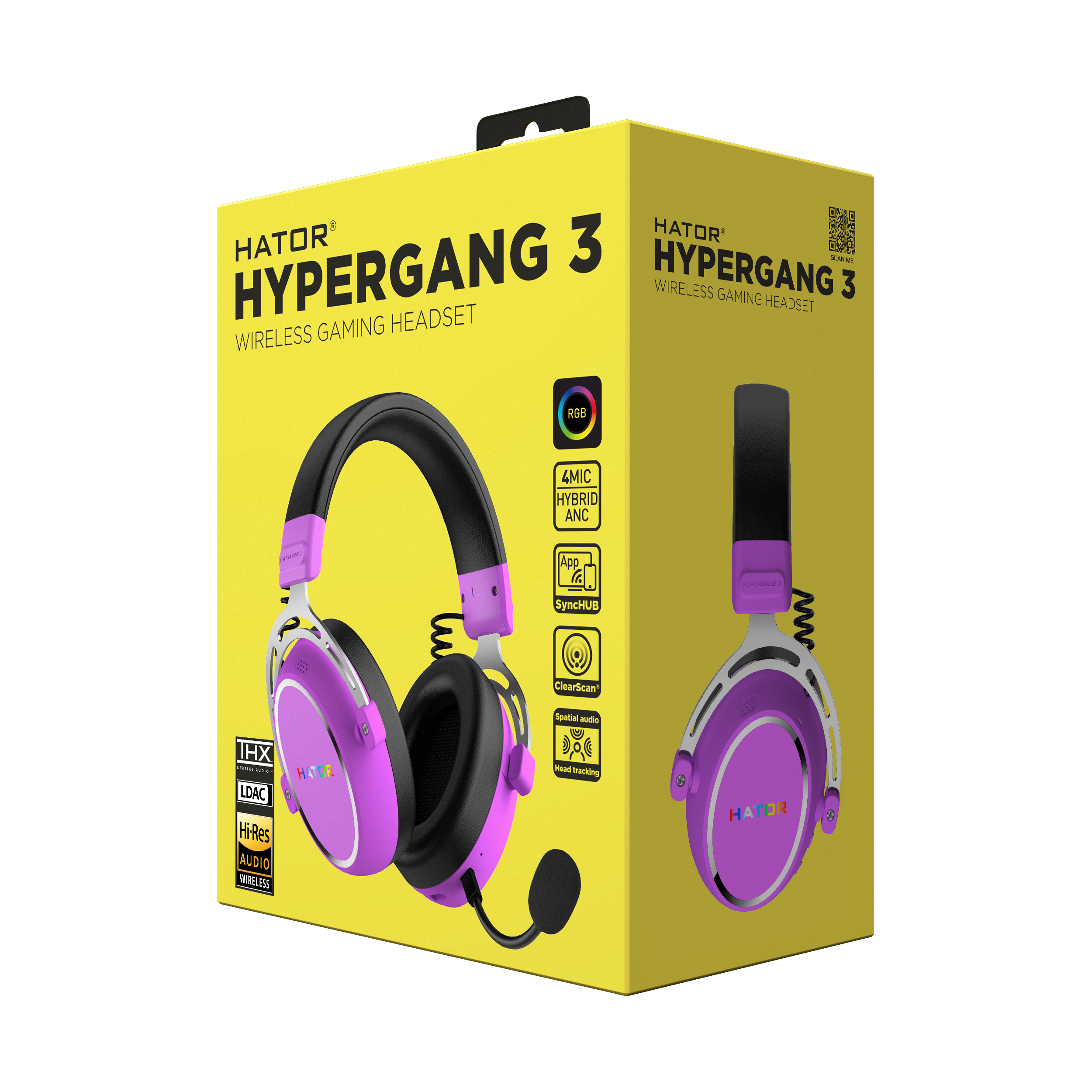 HATOR Hypergang 3 Wireless (ESH52) Cyber violet image 6