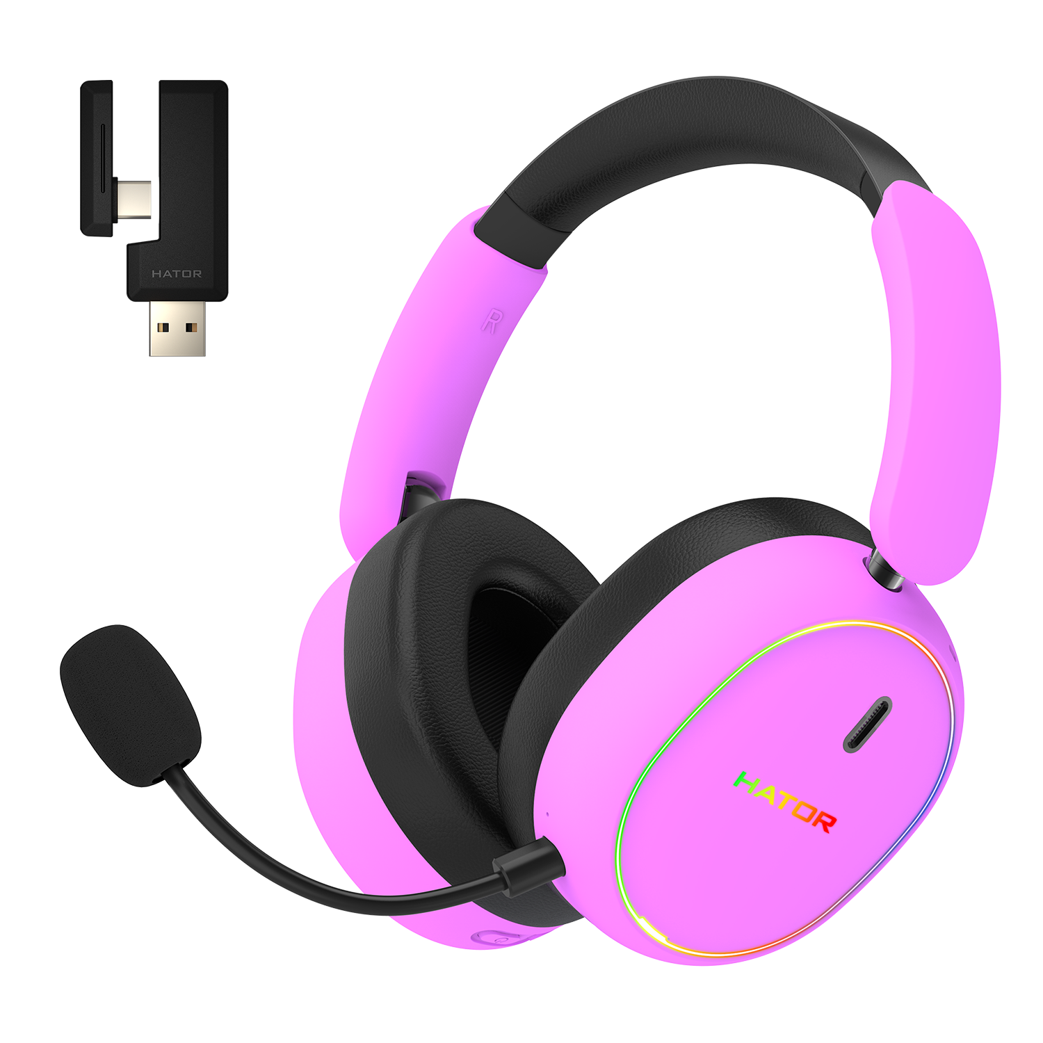 HATOR Phoenix 2 Wireless (ESH42) Cyber violet obrazek 1