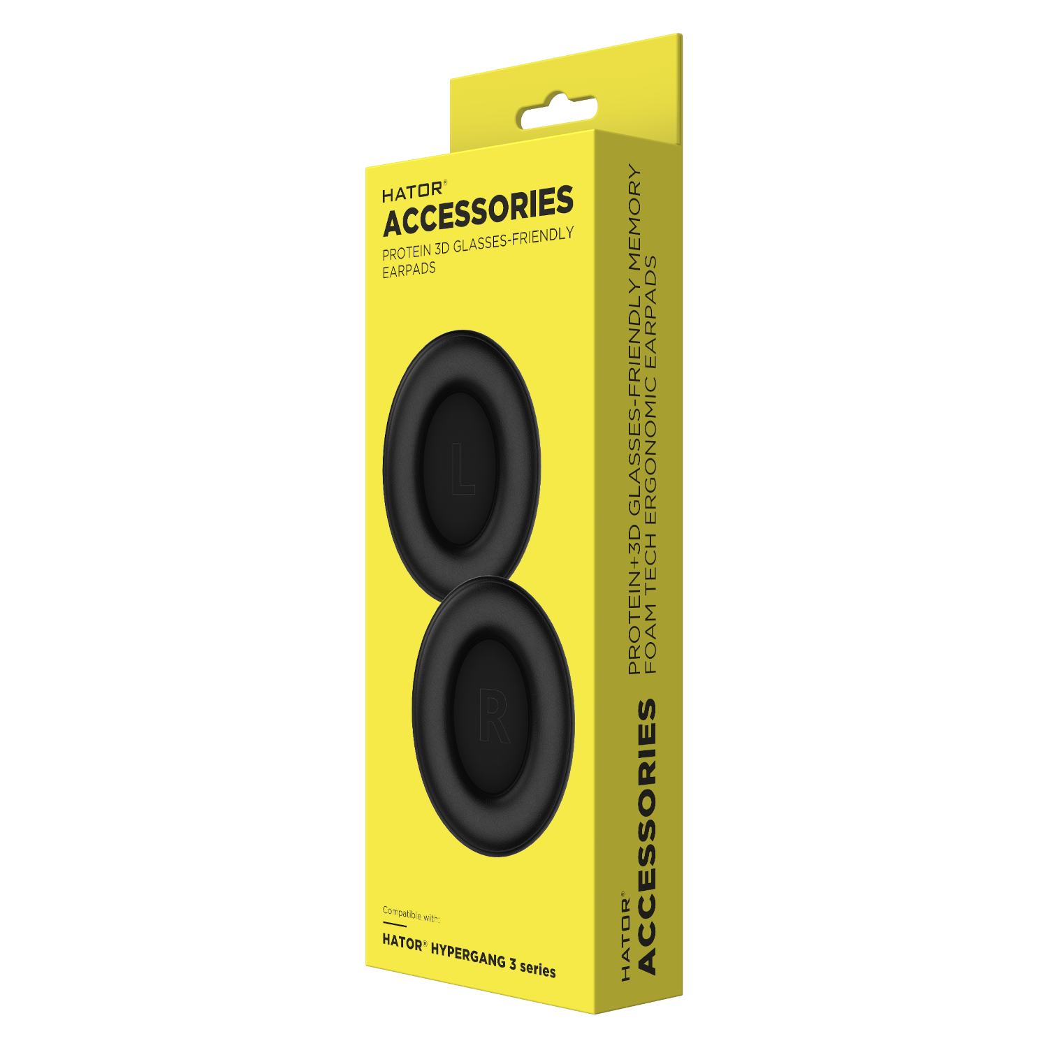 HATOR Hypergang 3 Series Protein 3D Glasses-Friendly Earpads (ACC401) image 2