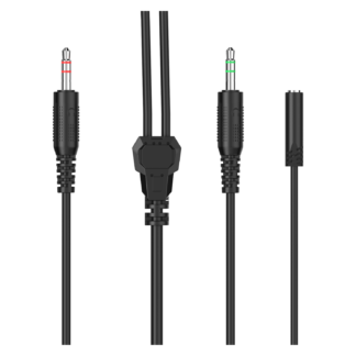 Universal extension cable for PC 1m 3.5 – 2×3.5mm (ACC412)