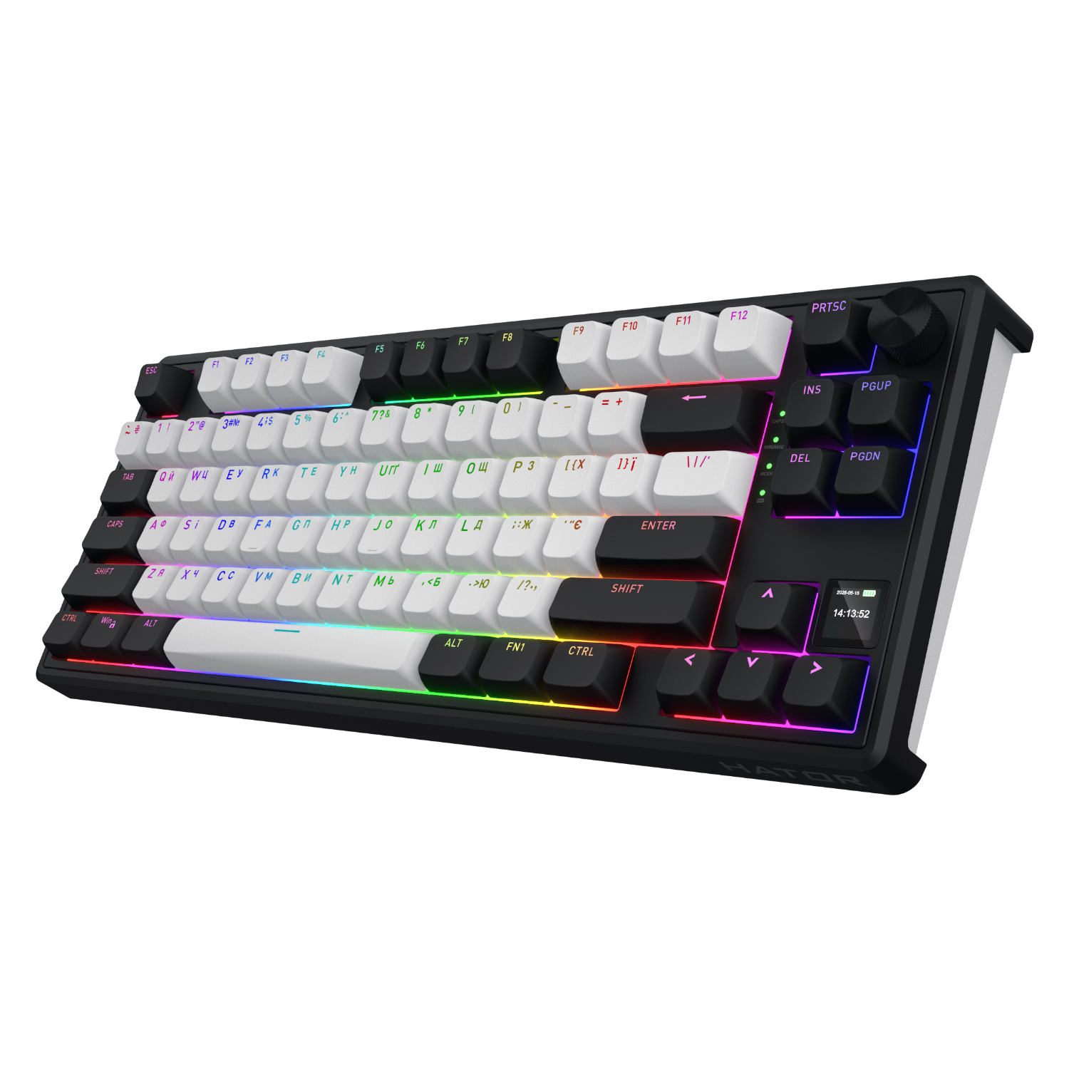 HATOR Skyfall 80 MAG ULTIMA 8K Wireless White-Black (HTK3880UA) bild 2