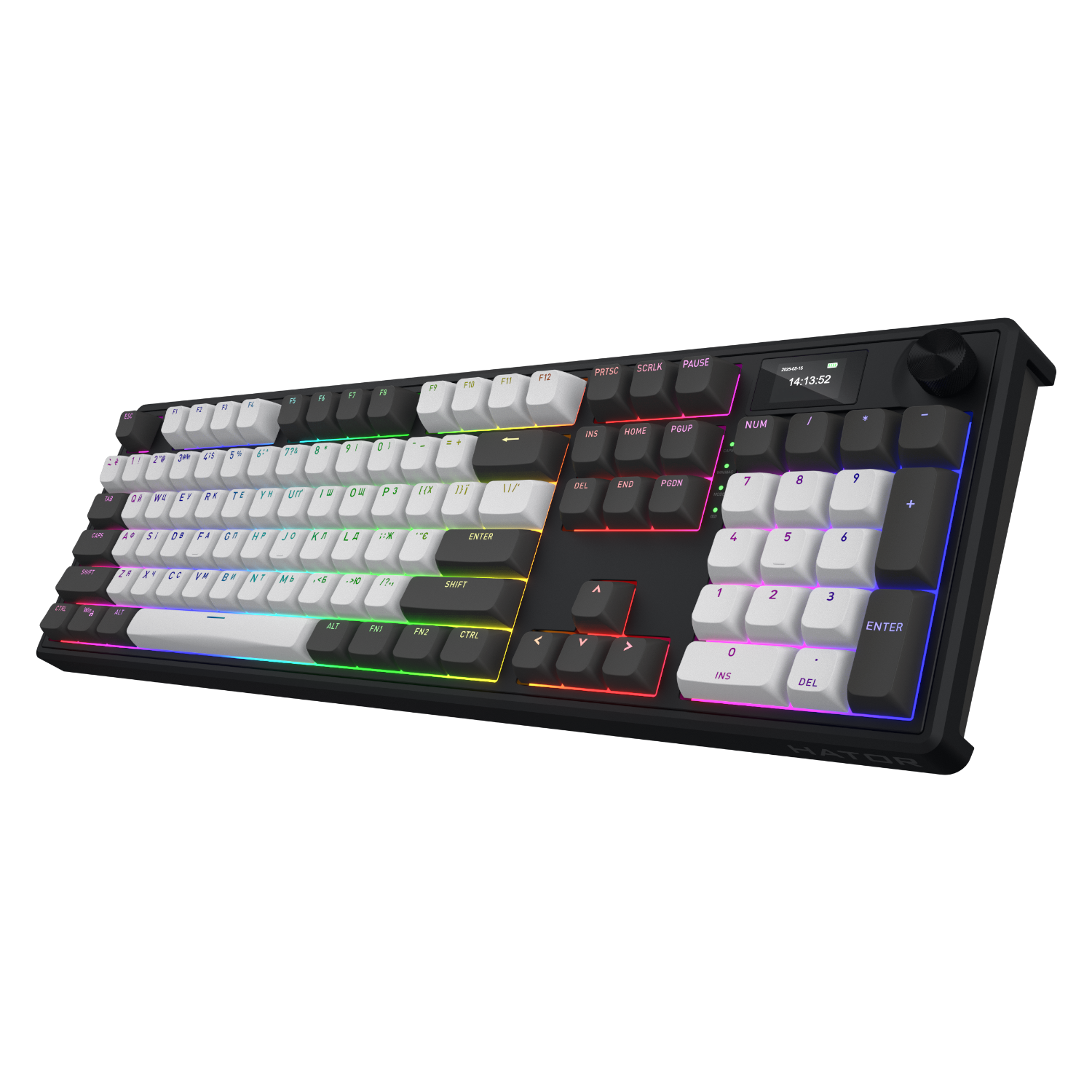 HATOR Skyfall 100 PRO Wireless Grey-Black (HTK4100UA) image 2