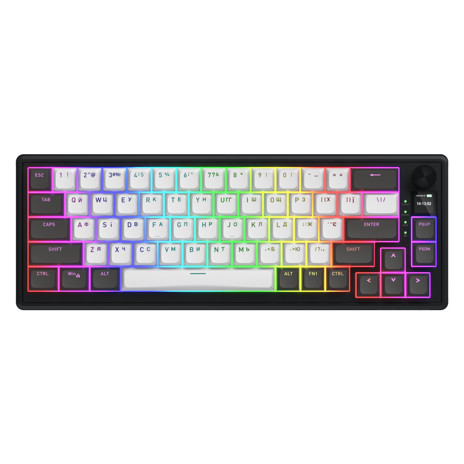 HATOR Skyfall 65 PRO Wireless Grey-Black (HTK4160UA) зображення 1