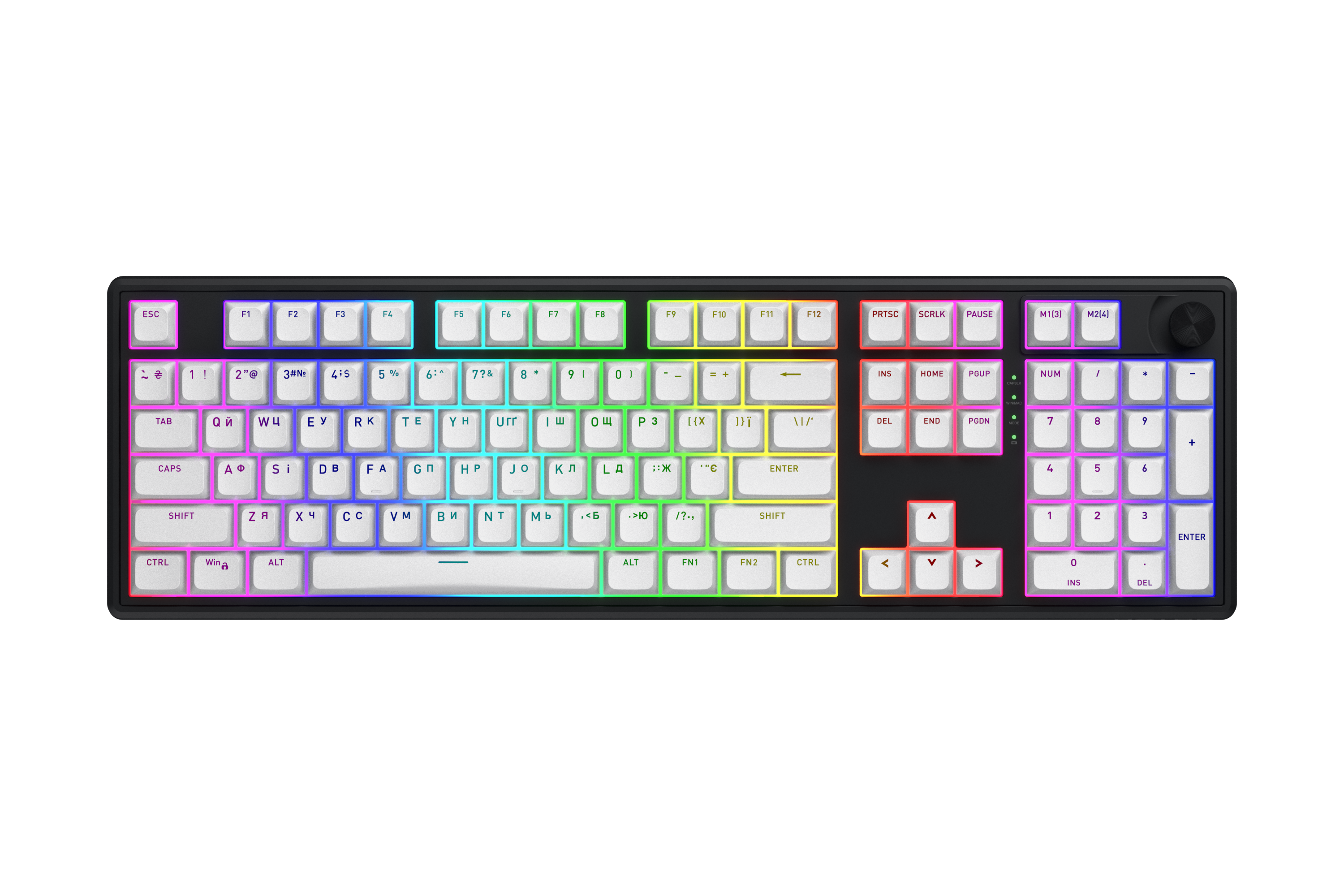 HATOR Skyfall 100 wireless black-white (HTK3100UA)