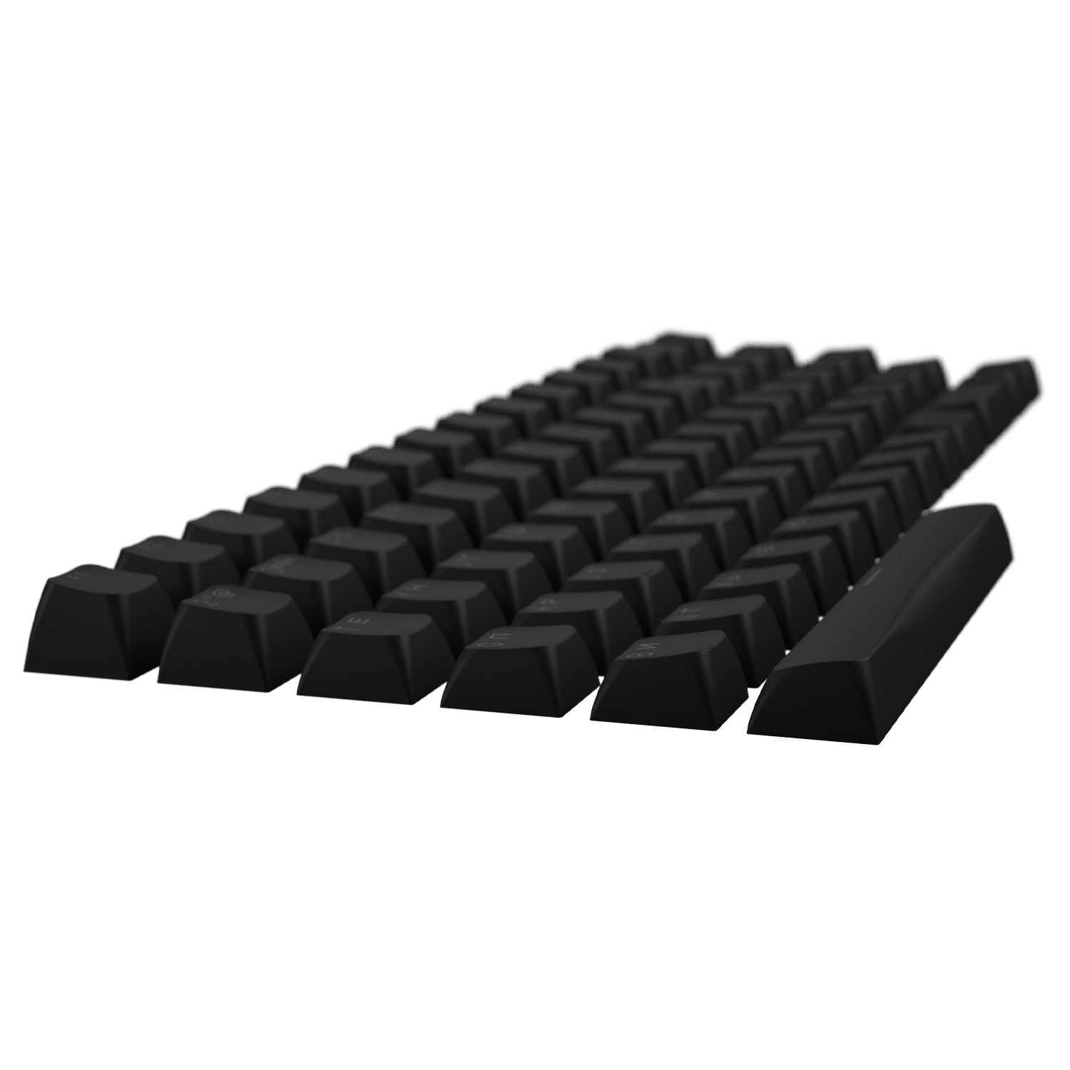 HATOR OMA profile PBT keycap set Black US/UA  A-part  ANSI/ISO (HTS500) obrazek 3