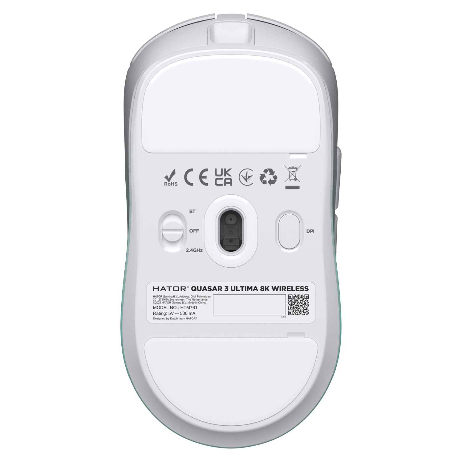 HATOR Quasar 3 ULTIMA 8K Wireless (HTM761) white/mint image 5