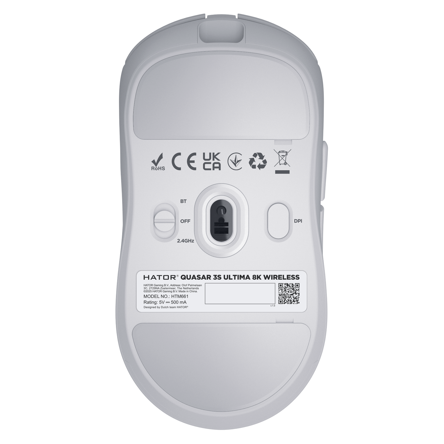 HATOR Quasar 3S ULTIMA 8K Wireless White (HTM661) зображення 5