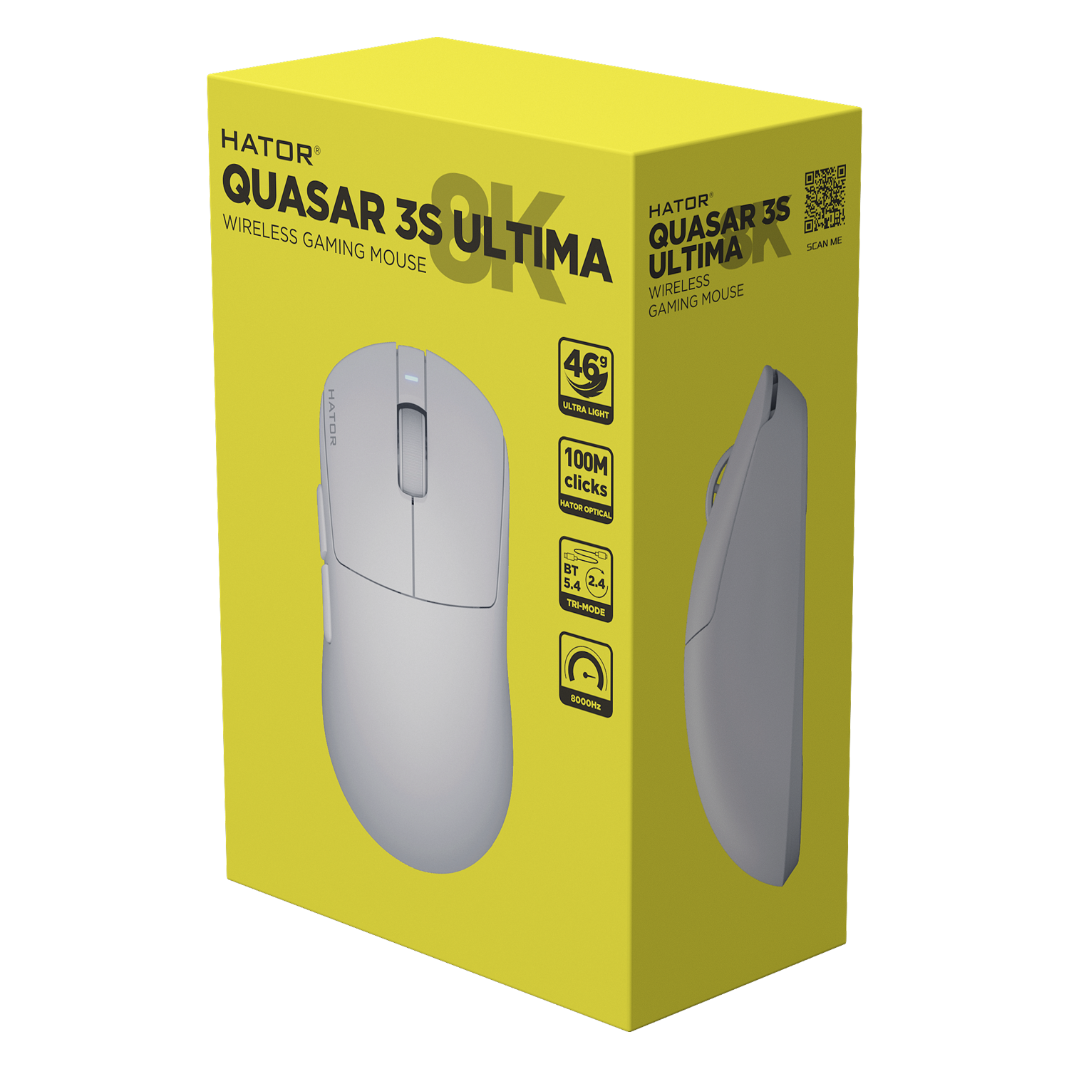 HATOR Quasar 3S ULTIMA 8K Wireless White (HTM661) зображення 6