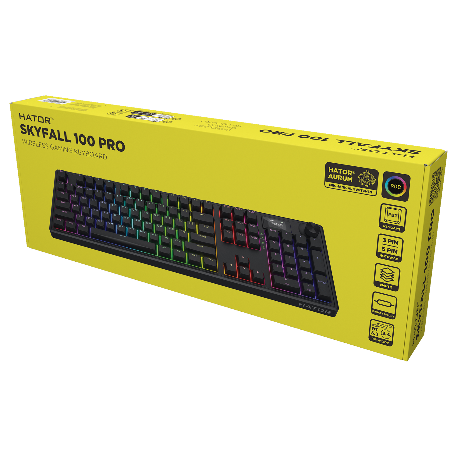 HATOR Skyfall 100 PRO wireless black (HTK4101UA) зображення 6