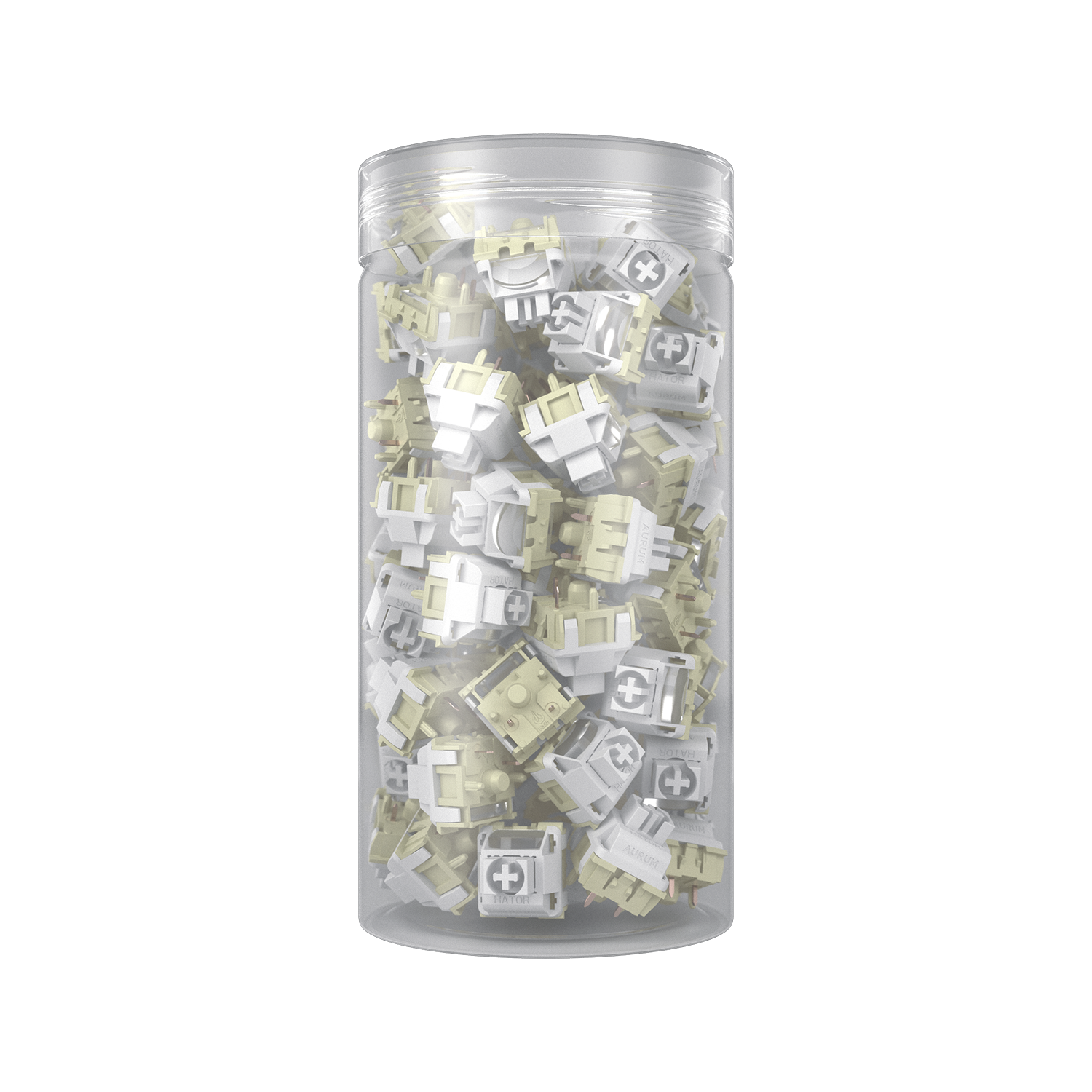 HATOR Aurum Vanila linear silent switch 110pcs. (HTS602) image 1