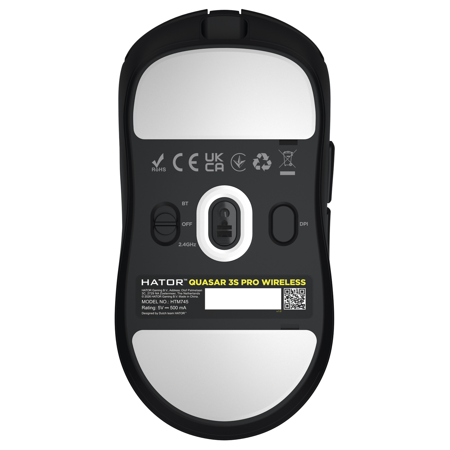 HATOR Quasar 3S PRO Wireless (HTM745) Black зображення 5