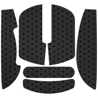 HATOR Anti-slip mouse grip tape for HATOR Quasar 3 series Black-Grey (ACC082)