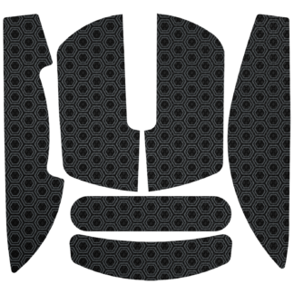 HATOR Anti-slip mouse grip tape for HATOR Quasar 3 series Black-Grey S (ACC093)